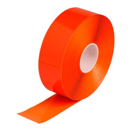 Brady Brady ToughStripe Max Floor Marking Tape, Vinyl, 3W x 100'L, Orange 149642